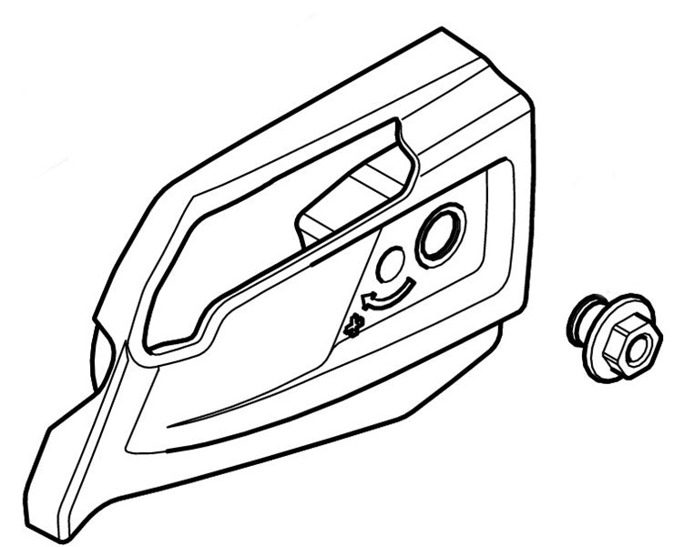 STIHL Chain sprocket cover LA026401700 / LA02 640 1700