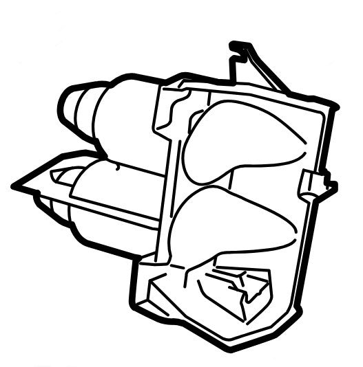 STIHL Nozzle holder RE015025900 / RE01 502 5900