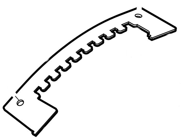 STIHL Notched quadrant 61657039500 / 6165 703 9500
