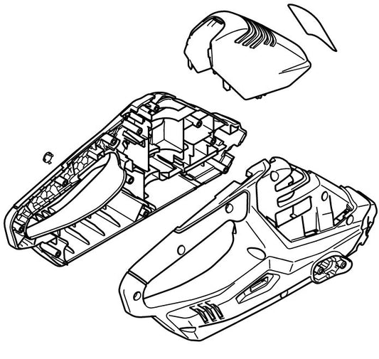 STIHL Handle housing 45117901002 / 4511 790 1002