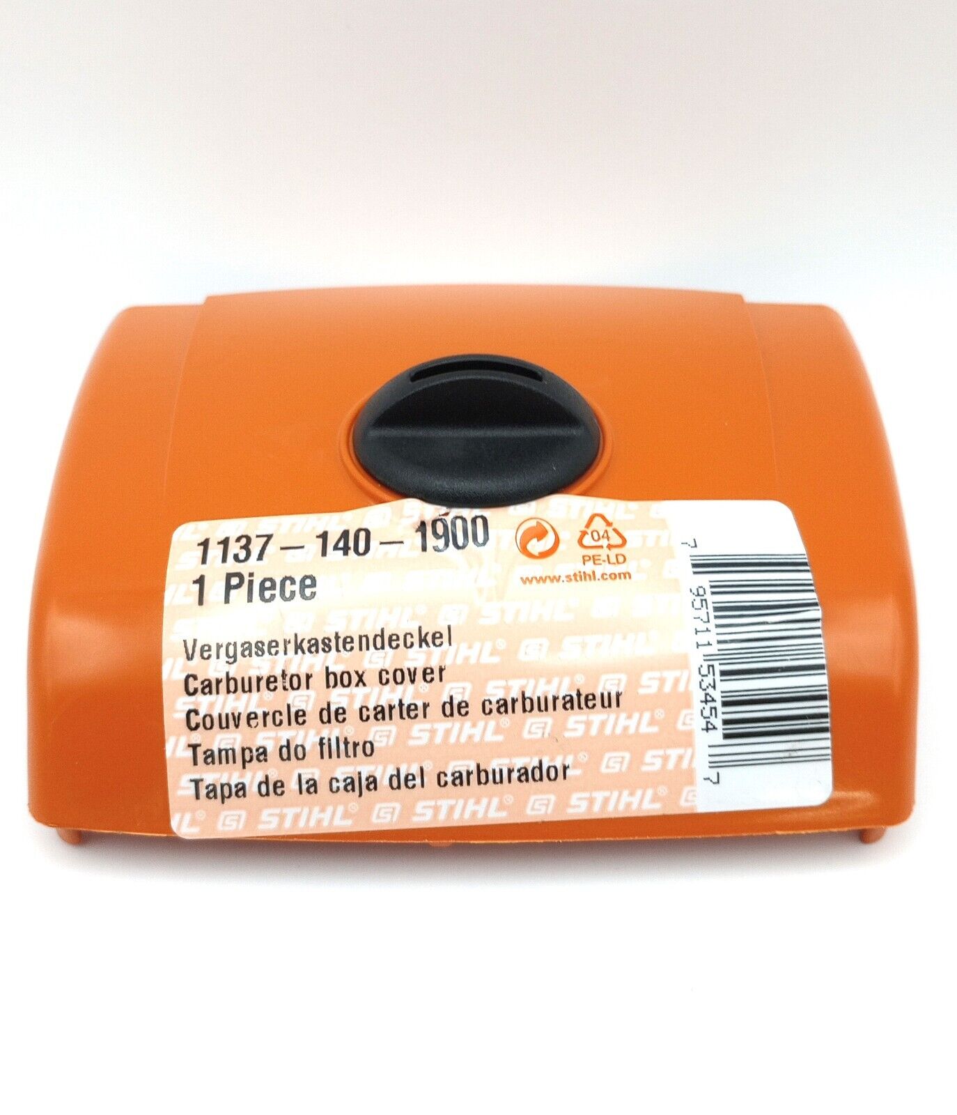STIHL Carburettor box cover 11371401900 / 1137 140 1900