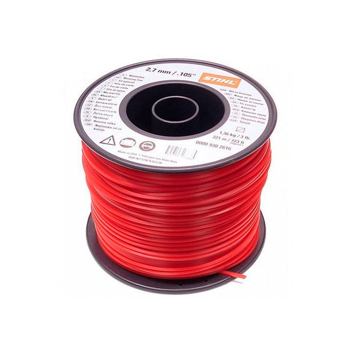 STIHL Line round quiet Ø 2.7 mm x 208,0 m red