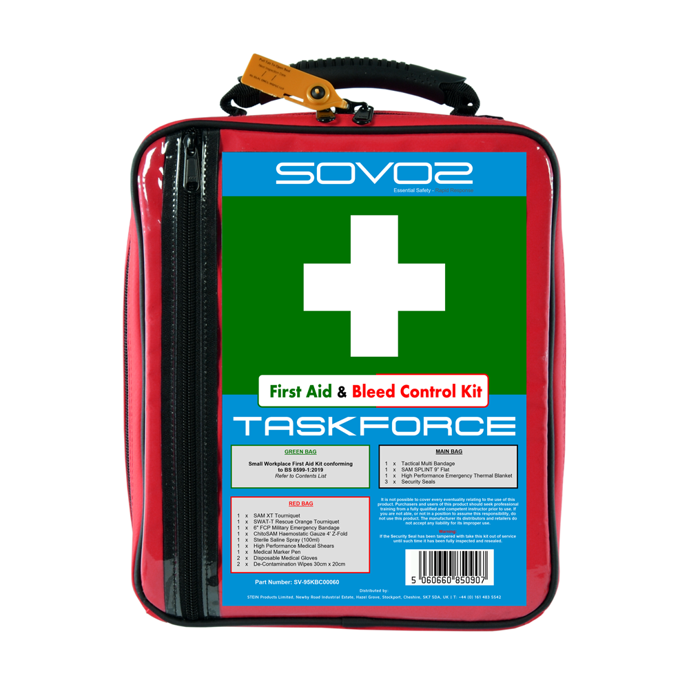 SOVOS TASKFORCE – First Aid & Bleed Control Trauma Kit